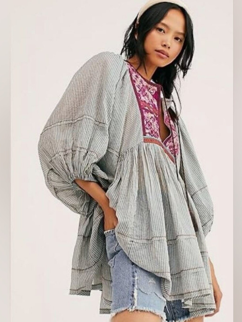 Free People Tangier Tunic Dress Sz M